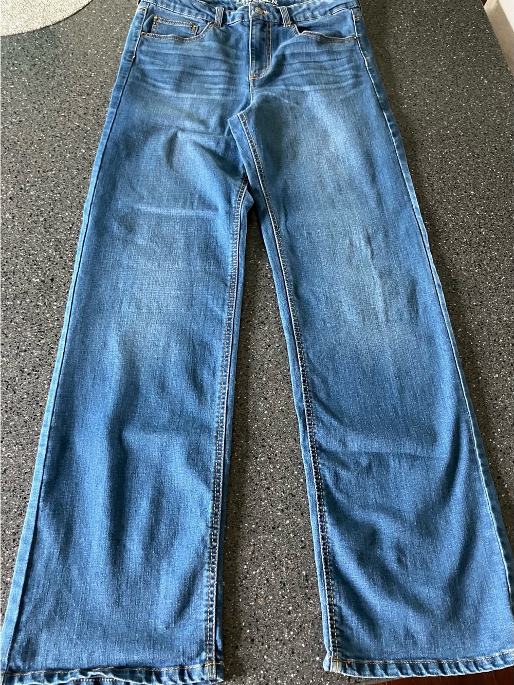 Classics woman’s Blue Straight-Leg Jeans
